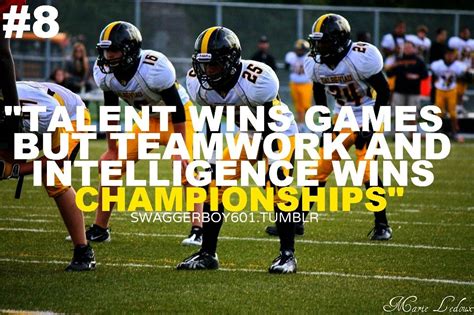 Teamwork Football Quotes