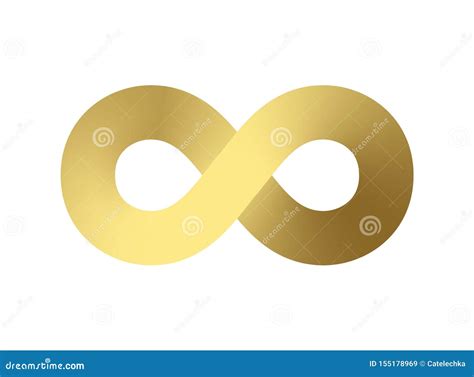 Infinity, eternity symbol. stock vector. Illustration of abstract - 155178969