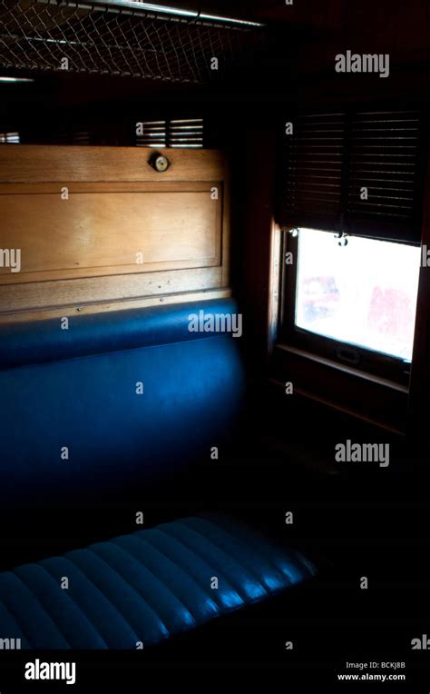 Old fashioned train interior hi-res stock photography and images - Alamy