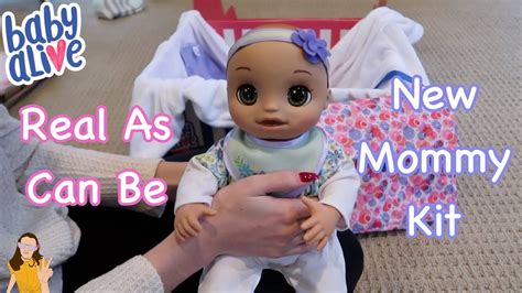 Baby Alive Real As Can Be Baby + New Mommy Kit | Kelli Maple - YouTube