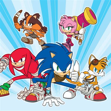 Sonic Boom Character Designs