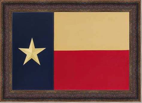 Framed Texas Flag | Wall Art | 22X34 — Wall Art Giant