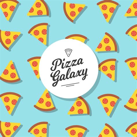 Pizza pattern background Vector | Free Download
