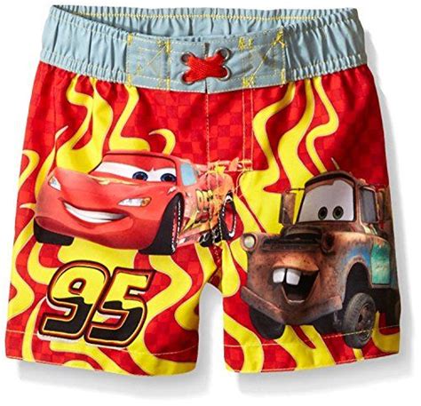 Disney Cars Boys Swim Trunks Swimwear (Baby/Toddler/Little Kid): Ka ...