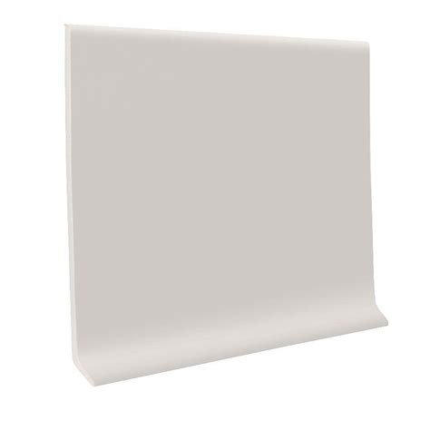 ROPPE Natural 4 in. x 120 ft. x 1/8 in. Vinyl Wall Cove Base Coil-C40C83P122 - The Home Depot