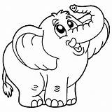 Printable Cute Baby Elephant coloring Page  Download Print Or Color sketch template