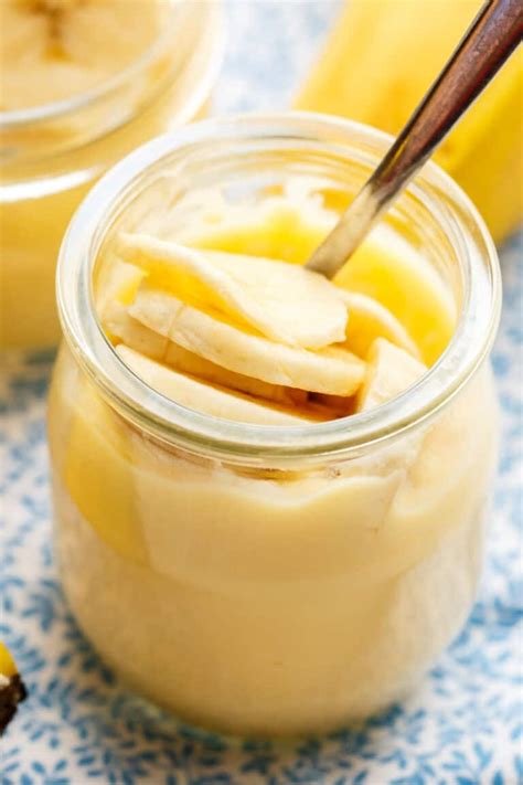 Healthy Banana Pudding {No eggs or dairy!} - The Big Man's World