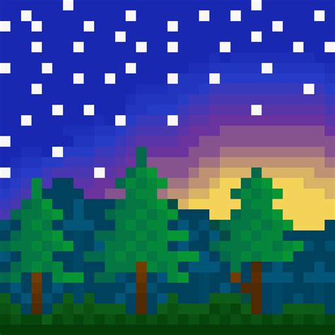 32x32 Pixel Art Galaxy