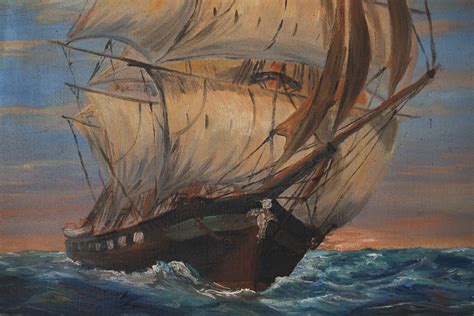 Galleon Ship Painting at PaintingValley.com | Explore collection of Galleon Ship Painting