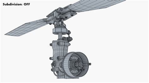 Helicopter Tail Rotor V 1 - 3D Model by Zurel