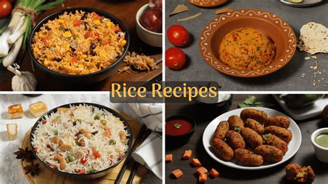 19 Easy Rice Recipes - For Lunch And Dinner - Indian Vegetarian Recipes By Siddhi - Quick ...