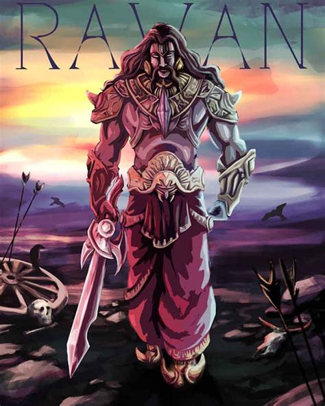 Ravana – An existing illusion ! | God art, Hindu art, Shiva art