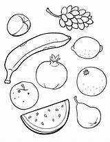 20  Free Printable Fruit Coloring Pages EverFreeColoringcom sketch template