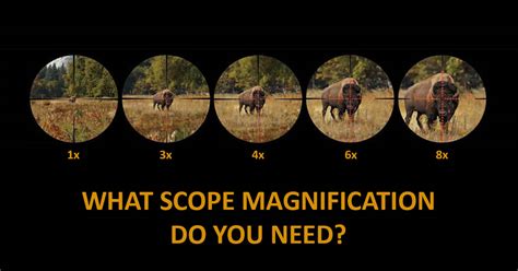 What Scope Magnification Do You Need? The Ultimate Guide - Tactical Equipment