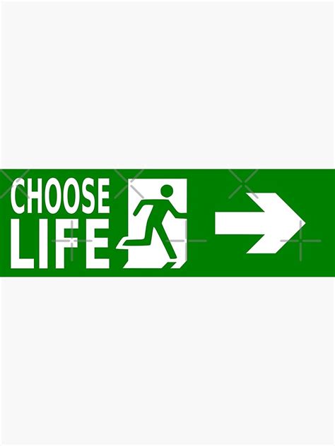 "Choose Life logo reimagined" Poster for Sale by BrightSquare | Redbubble