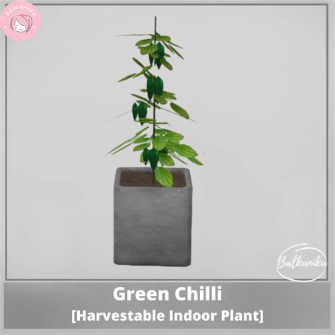 The Sims 4 Green Chili [Harvestable Indoor Plant] 1.89.214 Download on ...