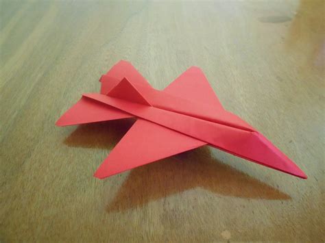 Fighter Jet Paper Plane - Origami