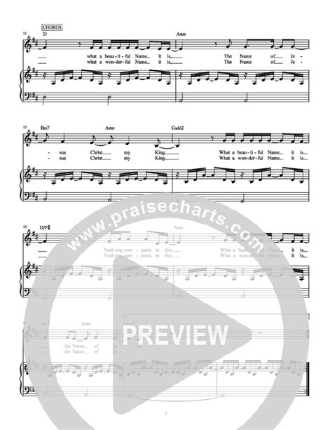 What A Beautiful Name Sheet Music PDF (Hillsong Kids) - PraiseCharts