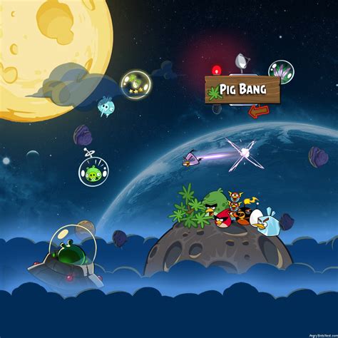 Angry Birds Space Wallpaper iPad Sal | AngryBirdsNest