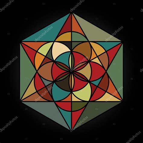 Seed of Life Mandala Stock Vector Image by ©MaddyZ #93857016