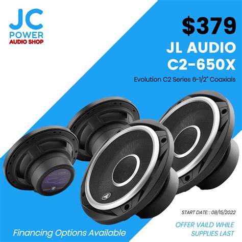 JL Audio C2-650X - JC Power Audio Shop San Diego's Preferred ...