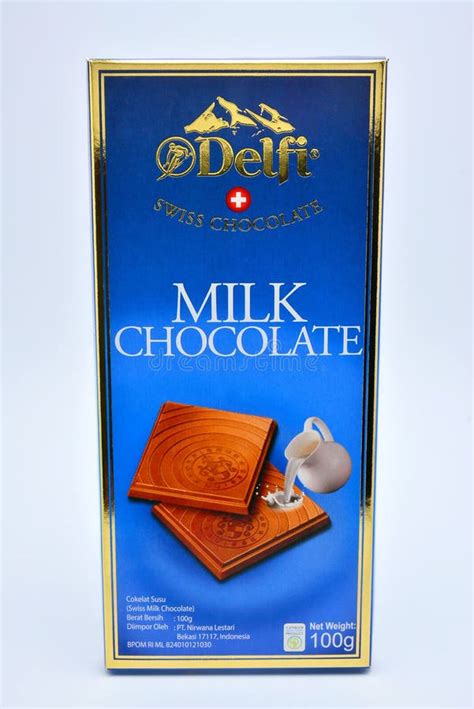 Delfi Swiss Milk Chocolate in the Philippines Editorial Image - Image ...