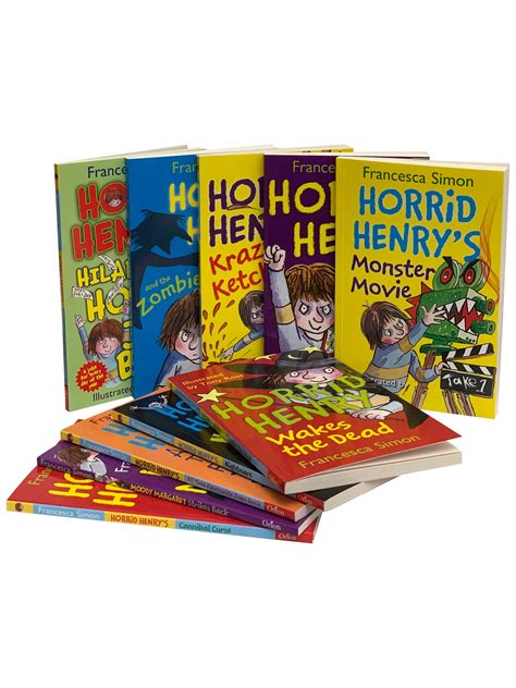 Horrid Henry 10 Favourite Books Collection Set By Francesca Simon ...