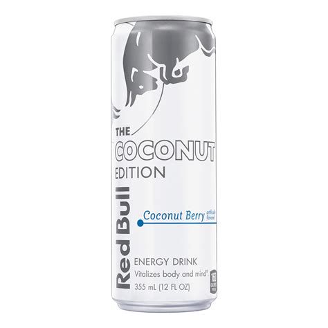 Red Bull Coconut Edition Coconut Berry Energy Drink, 12 fl oz Can - Walmart.com