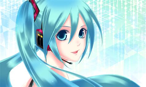 close hatsune miku headphones vocaloid | konachan.com - Konachan.com Anime Wallpapers