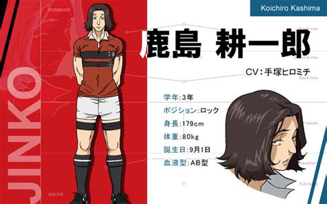 All Out!! Rugby Anime Casts Kōdai Sakai, Daiki Kobayashi, Daiki Hamano ...