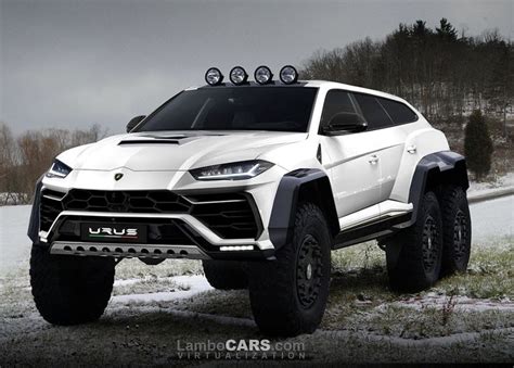 Lambo 6X6 URUS | Pretty cars, Futuristic cars, Super cars