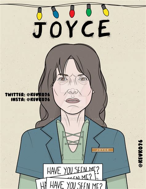 Joyce Byers - Stranger Things by kevko76 on DeviantArt