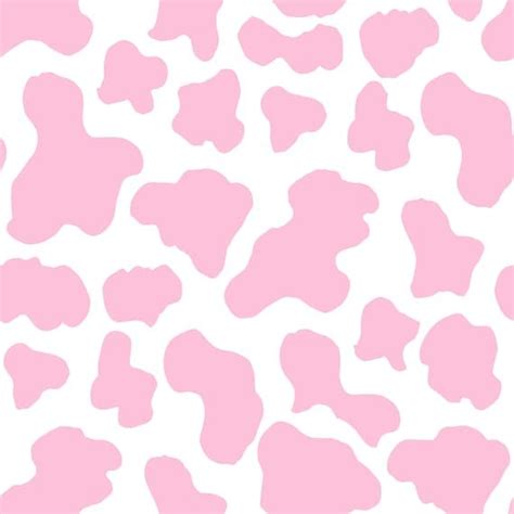 Pastel Pink Strawberry Cow Print Seamless Repeat Digital - Etsy | Purple cow, Cow print ...