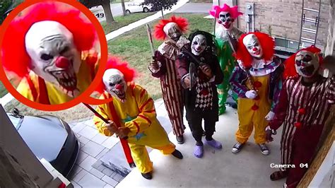 when you see these clowns outside your house, lock your doors and do ...