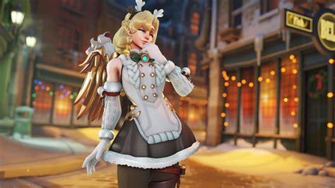 Overwatch 2 fans perplexed as Christmas Mercy skin is releasing after ...