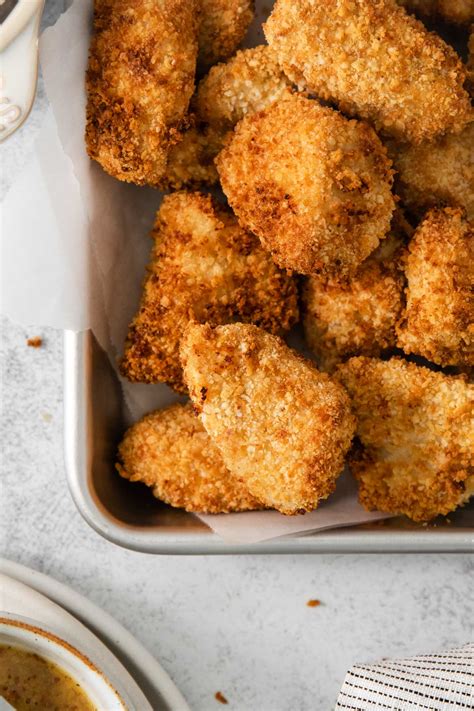 Homemade Air Fryer Chicken Nuggets - Cook At Home Mom