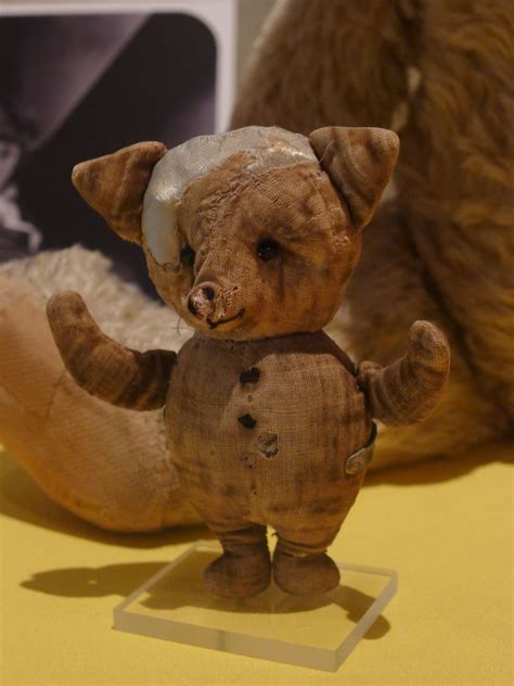 Original Winnie the Pooh toys on display at the New York Public Library ...