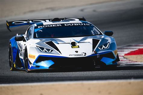 Lamborghini Race Car Involved in Frightening Crash at Laguna Seca