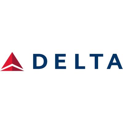 Delta Air Lines logo vector in (EPS, AI, CDR) free download