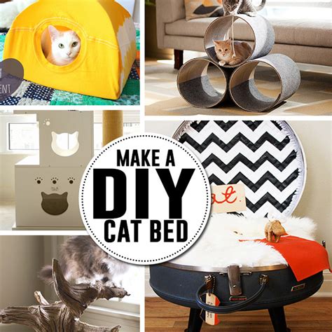 DIY cat beds and trees - Andrea's Notebook