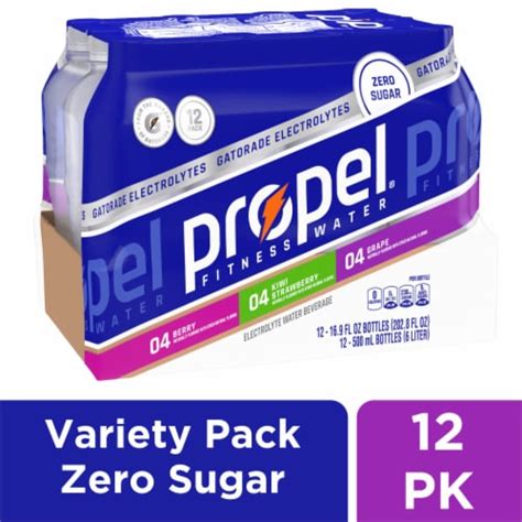 Propel® Electrolyte Variety Pack Bottled Water, 12 bottles / 16.9 fl oz - Kroger