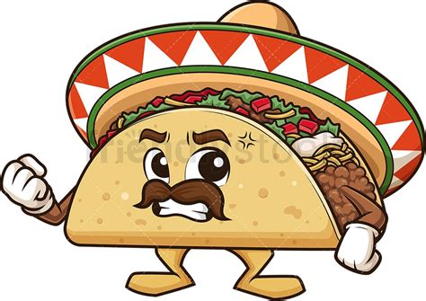 Cartoon Taco Clipart