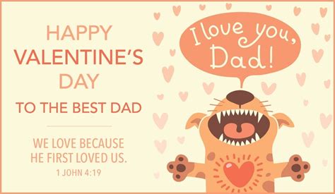 Happy Valentine's Day, Dad eCard - Free Valentine's Day Cards Online