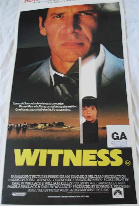 WITNESS - Fred's Movie Poster