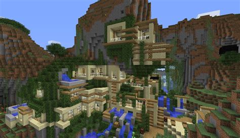 Minecraft Mountain Mansion