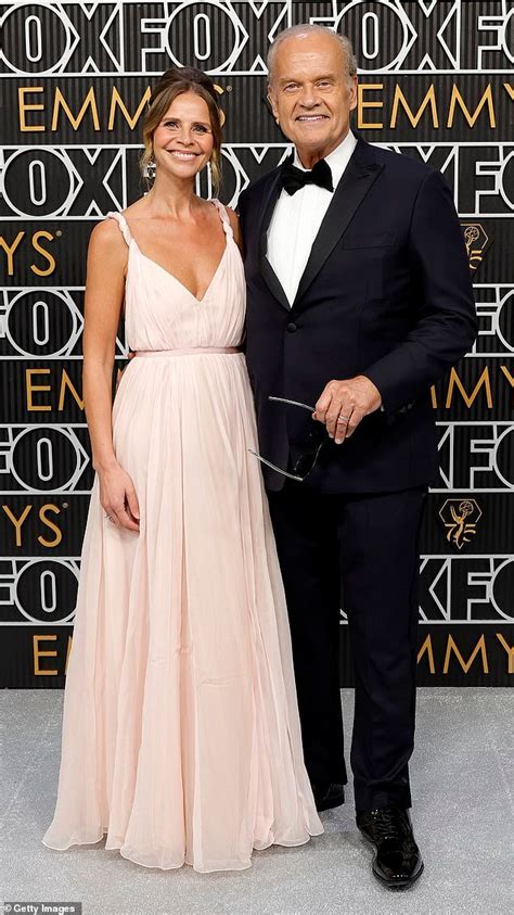 Kelsey Grammer and Wife Kayte Walsh Look Stylish in Dark Tuxedo at 2024 Emmys Reunion with ...