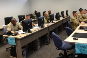 597th Transportation Brigade leaders take TAMIS training course ...