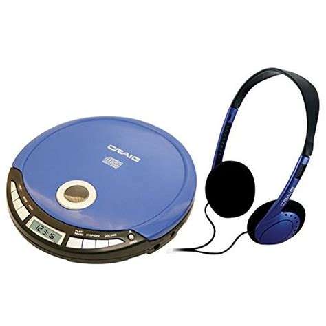 Craig Portable CD Player with Headphones and LCD Screen - Walmart.com - Walmart.com