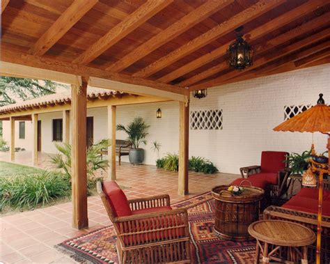 Spanish hacienda, Backyard improvements, Hacienda