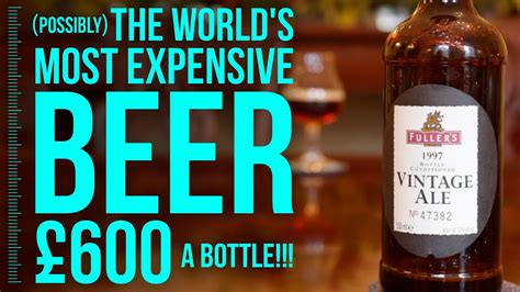 Tasting (possibly) the world's most expensive beer! | The Craft Beer ...